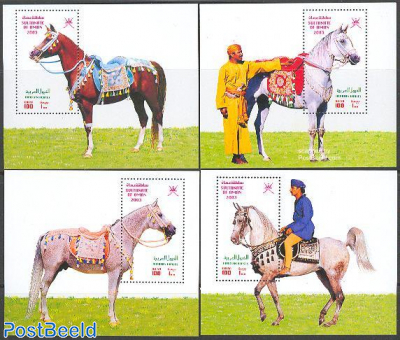 Arab horses 4 s/s