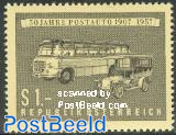 Postal cars anniversary 1v