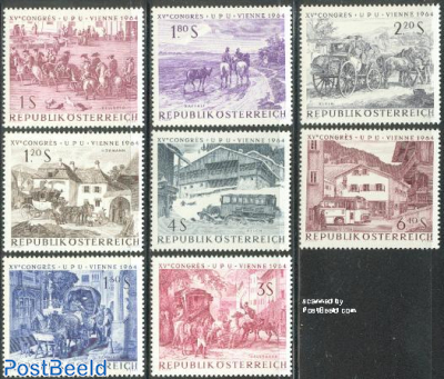 World postal congress 8v