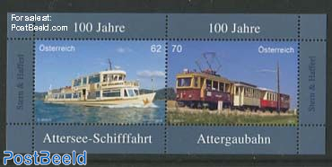 100 Years Attergaubahn Cruises & Attersee Railway s/s