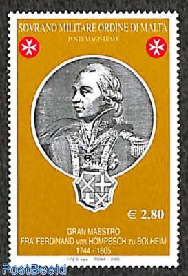 Ferdinand von Hompesch zu Bolheim 1v