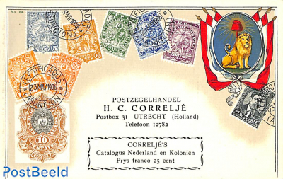 Paraguay stamps, H.C. Correlje