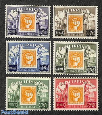 Stamp centenary 6v