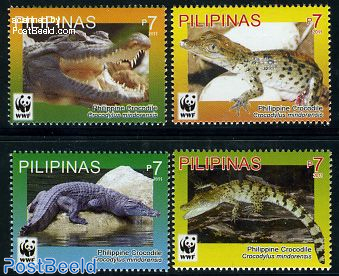 WWF, Crocodiles 4v