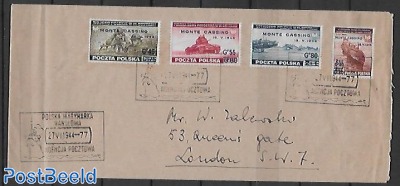 Monte Cassino, First Day Cover.