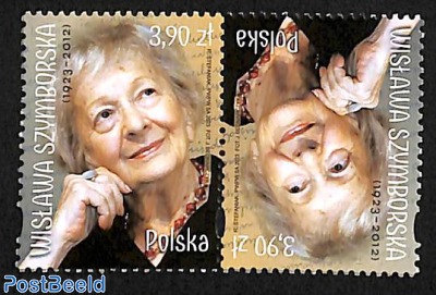 Wislawa Szymborska 1v, tete beche pair