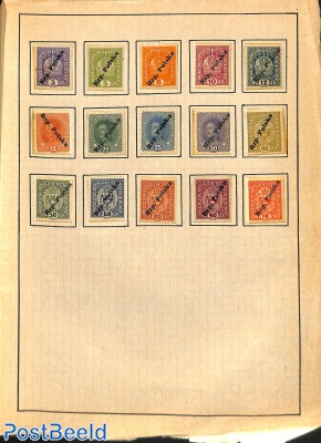 Page with stamps Tarnow