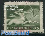 50G, Groszy overprint, stamp out of set