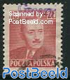 10G, Groszy overprint, stamp out of set