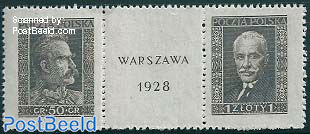Warsaw Stamp Expo 2v+tab [::]
