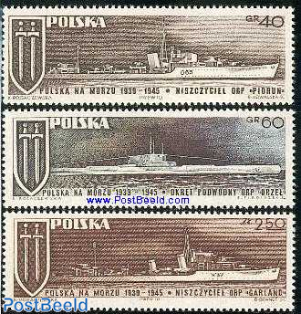 Naval war 1939/45 3v