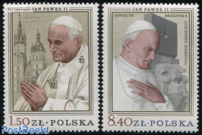 Visit of pope John Paul II 2v