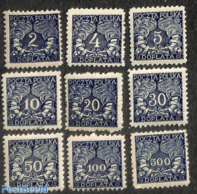Postage due 9v