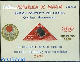 Olympic televsion s/s imperforated