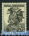 3.5p Black, Stamp out of set