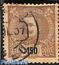 150R. Brown, Stamp out of set