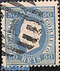 50R blue, perf. 12.5, used