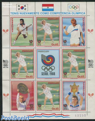 Olympic games, Tennis m/s