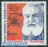 Telephone centenary 1v