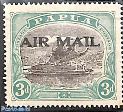 Air Mail overprint 1v
