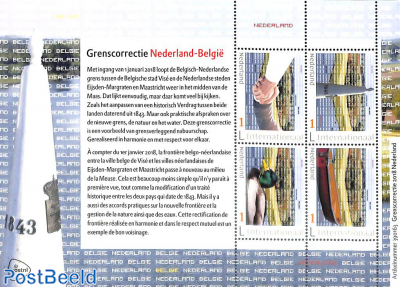 Border correction Netherlands, Belgium m/s