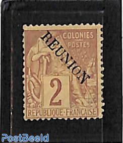 2c, Stamp out of set, without gum