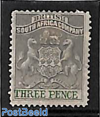 Br. South Africa Company, 3d, Stamp out of set