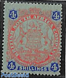 Br. South Africa Company, 4sh, Stamp out of set