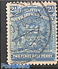 Br. South Africa Company, 2.5d, Stamp out of set