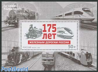 175 Years Railways s/s