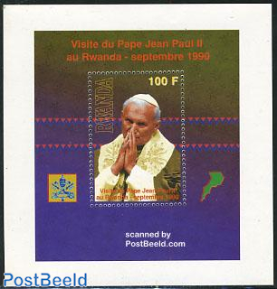 Visit of pope John Paul II s/s