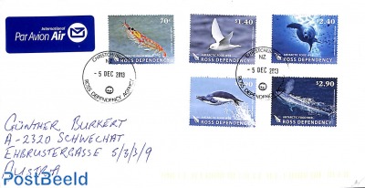 Cover with set from Ross Dependency