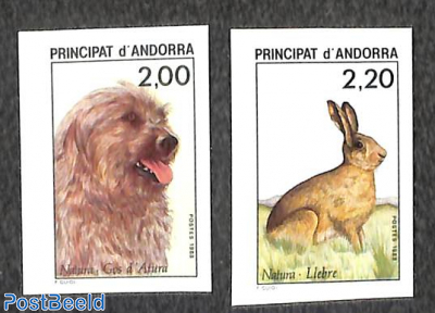 Animals 2v, imperforated