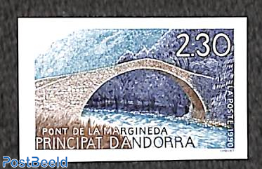 Margineda bridge 1v, imperforated