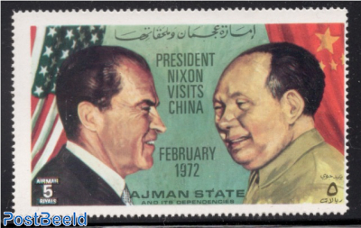 Nixon visits China 1v