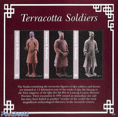 Terracotta soldiers 3v m/s