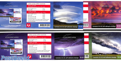 Cloudscapes 4 foil booklets