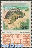 Definitive, green turtle 1v