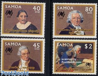 Stamp 1987, Samoa Exploration of Pacific 4v, 1987 - Collecting Stamps ...