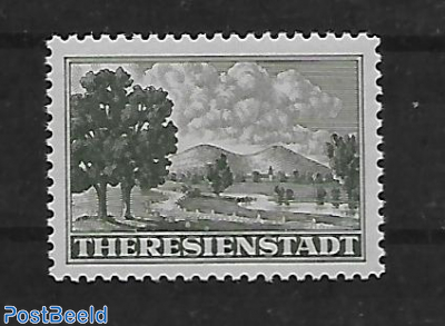 Package stamp for the Ghetto Theresienstadt