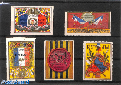 Lot with seals, World War I