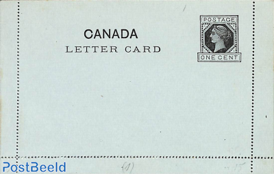 Letter Card 1c