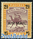 Airmail overprint 1v
