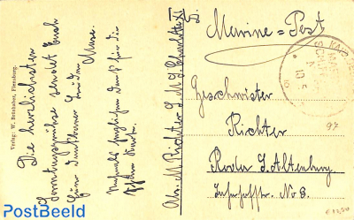 Deutsche Schiffspost, postcard 