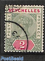 2c, type I, Stamp out of set