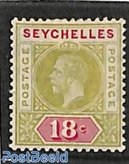 18c, Stamp out of set