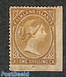 1sh, unused, corner stamp 