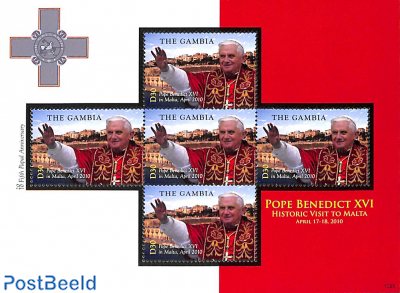 Pope Benedict XVI visits Malta m/s