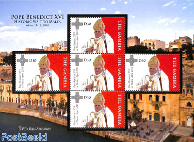 Pope Benedict XVI visits Malta m/s
