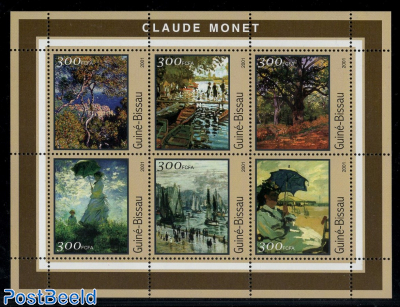 Claude Monet 6v m/s